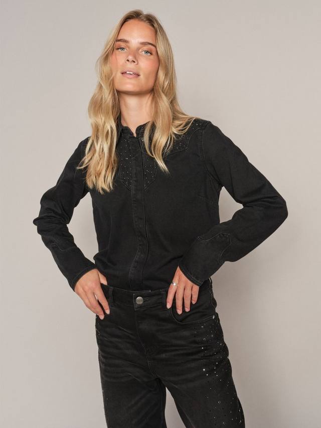 Джинсовая рубашка Evira MOS MOSH, Black
Джинсовая рубашка Evira MOS MOSH, Black