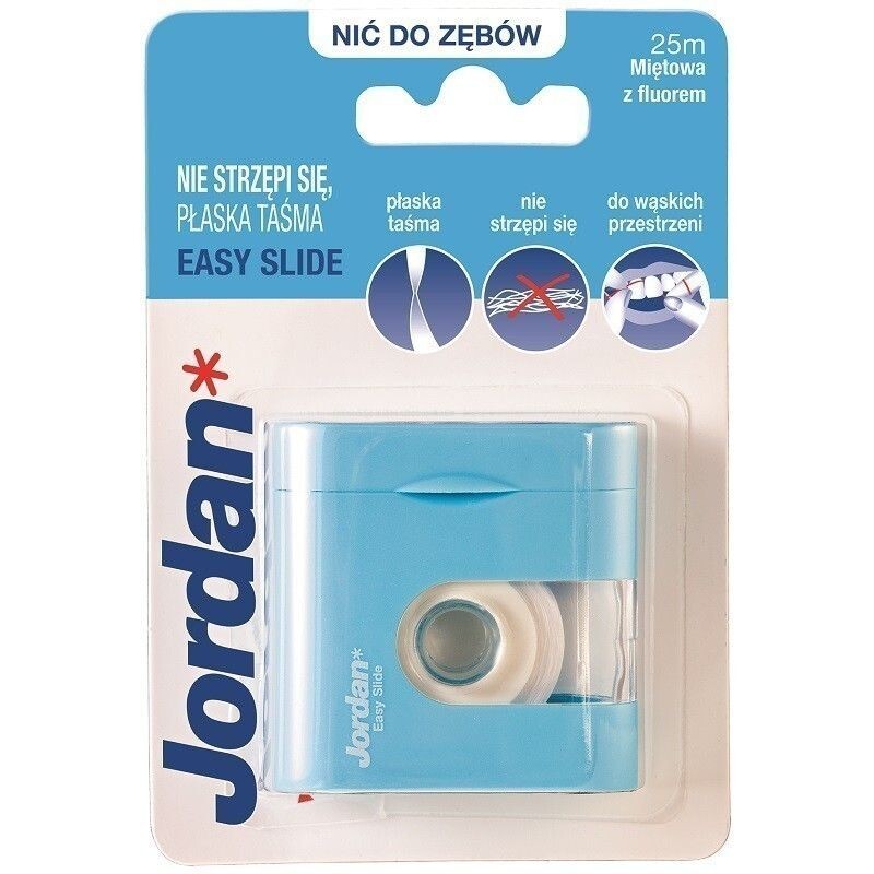 Jordan Easy Slide Fresh зубная нить, 1 шт.
Jordan Easy Slide Fresh зубная нить, 1 шт.