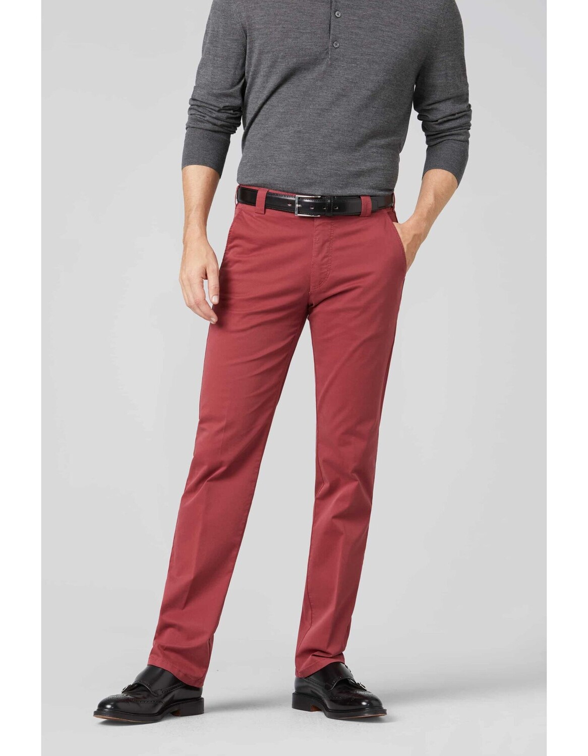 Брюки чинос Meyer Hose Roma, темно красный 
Брюки чинос Meyer Hose Roma, темно красный