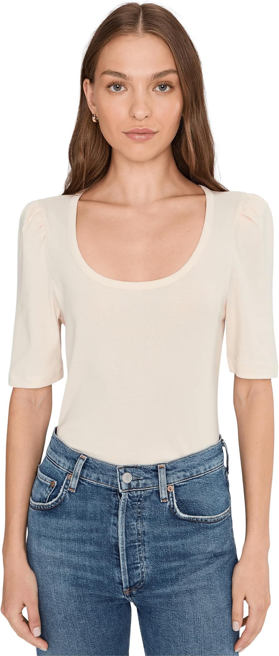 Футболка Madewell Scoop Neck Puff Tee, Vintage Ivory
Футболка Madewell Scoop Neck Puff Tee, Vintage Ivory