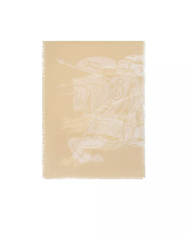 Широкий шерстяной шарф EKD Burberry, бежевый
Широкий шерстяной шарф EKD Burberry, бежевый