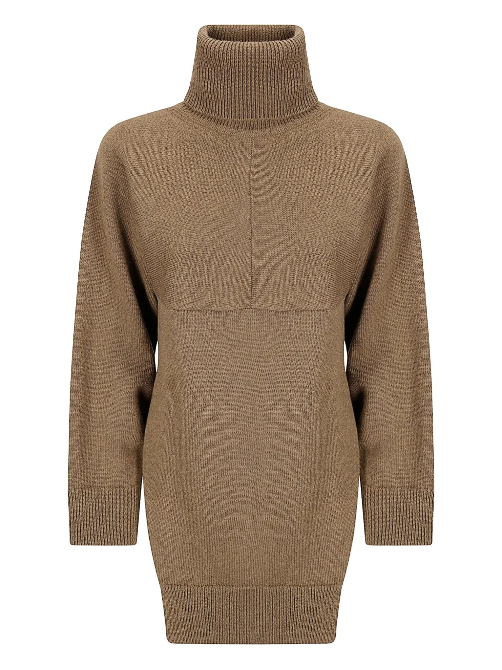 Платье мини с высоким воротником Stefano Mortari, коричневый
Платье мини с высоким воротником Stefano Mortari, коричневый