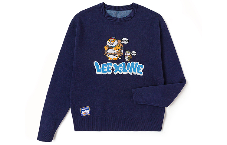 Свитер унисекс Lee, синий
Свитер унисекс Lee, синий