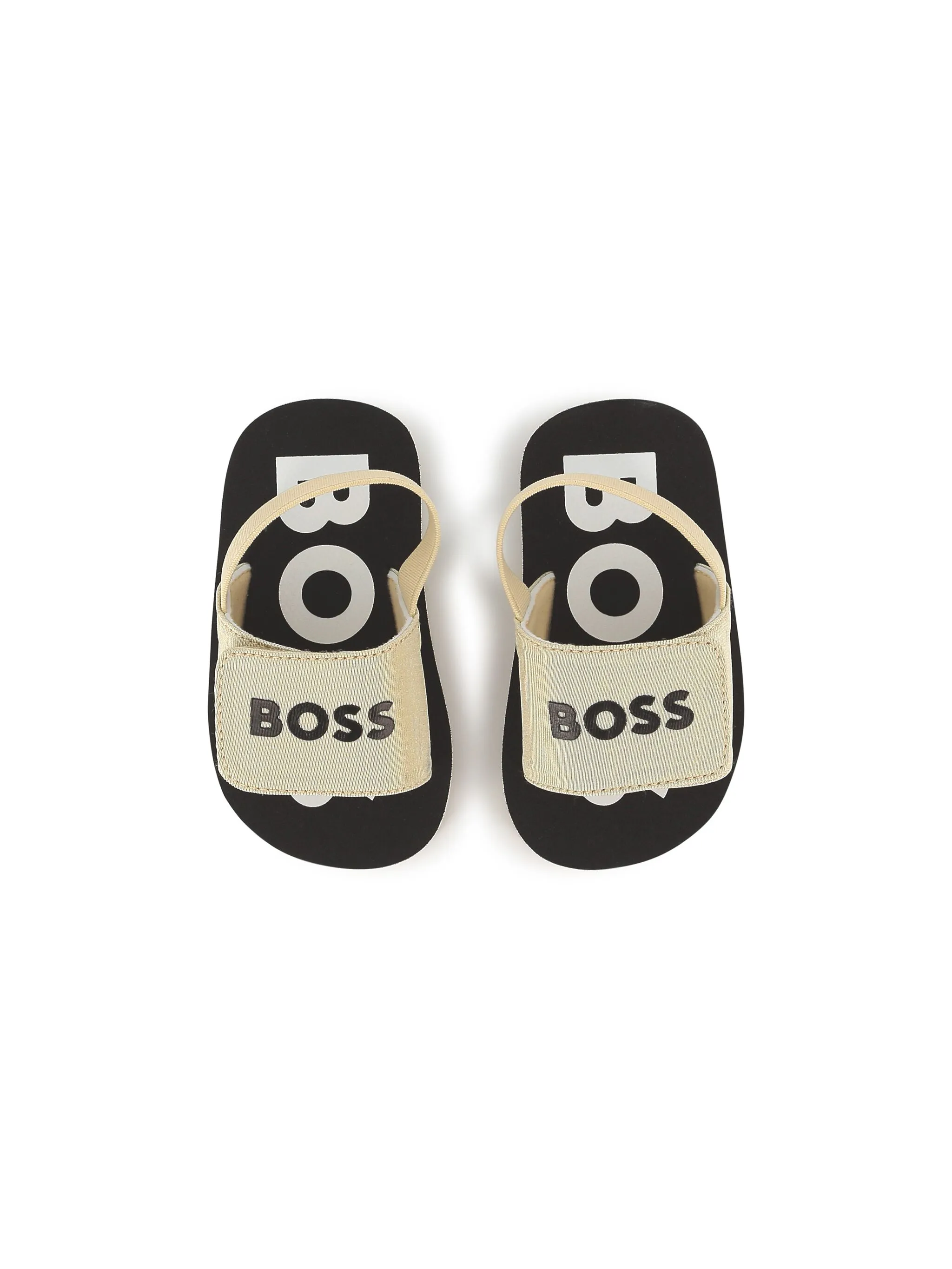 Сандалии с логотипом Boss Kidswear, бежевый
Сандалии с логотипом Boss Kidswear, бежевый