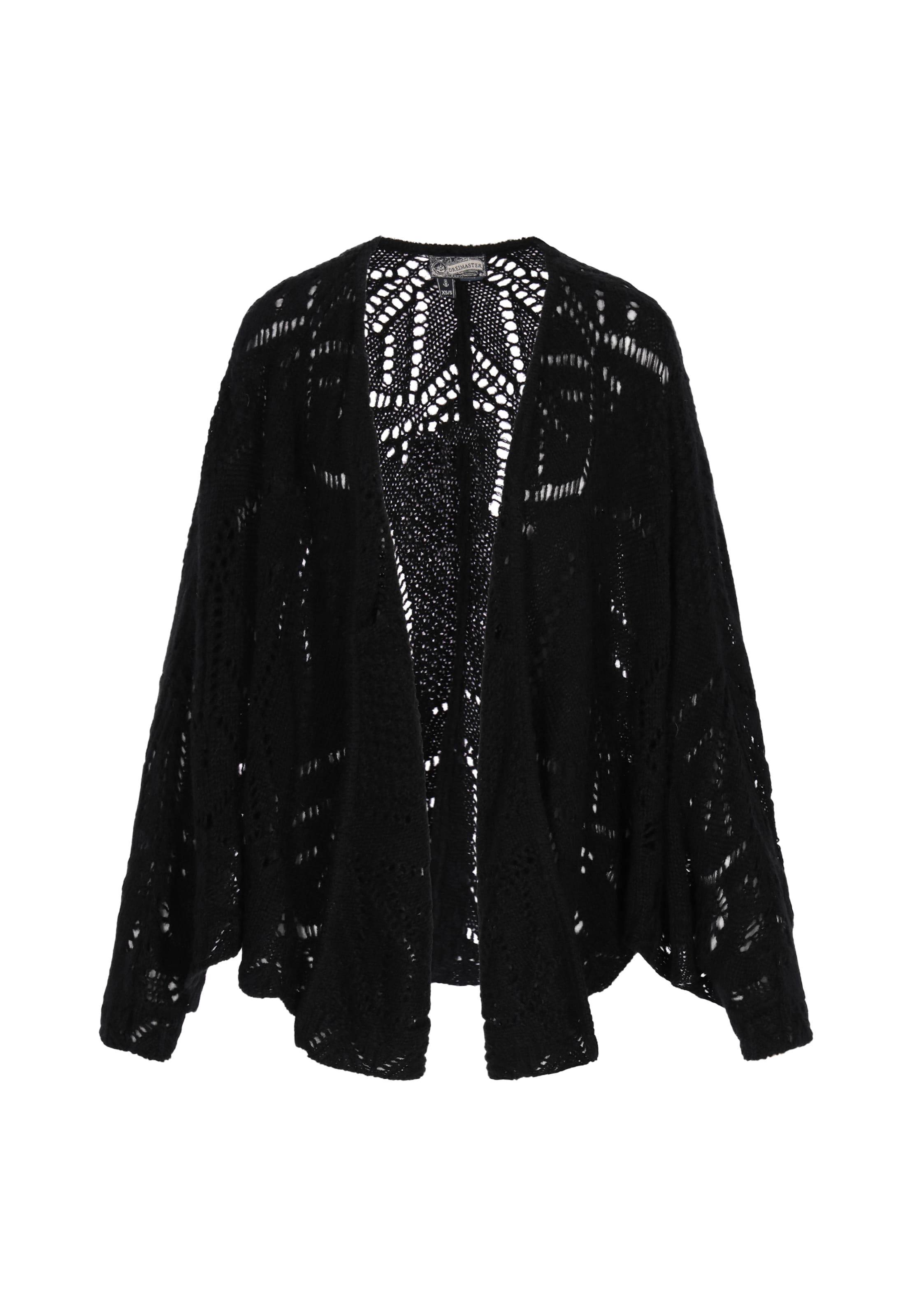 DreiMaster Vintage Вязаный кардиган 'Vintage' в черном цвете
DreiMaster Vintage Вязаный кардиган 'Vintage' в черном цвете