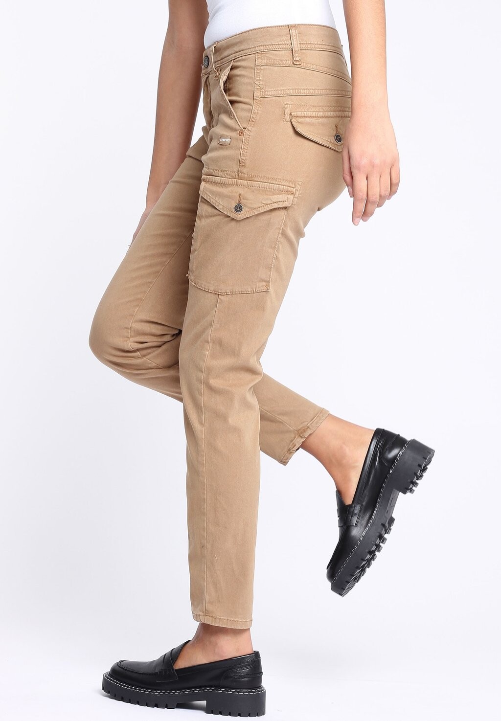 Джинсы зауженного кроя AMELIE-POWER Gang, бежевый
Джинсы зауженного кроя AMELIE-POWER Gang, бежевый