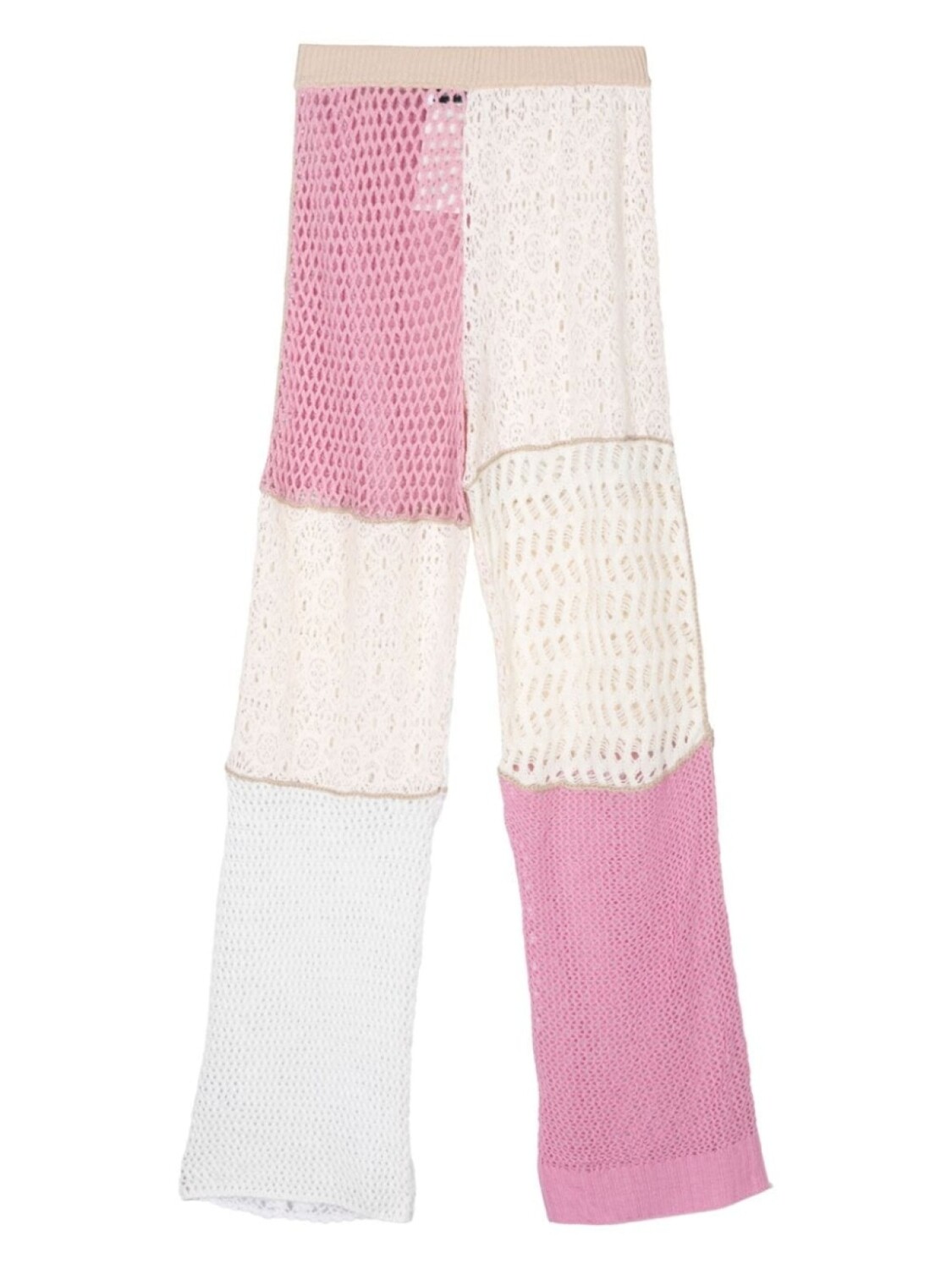 Брюки прямого кроя Marine Serre Regenerated, связанные крючком, белый
Брюки прямого кроя Marine Serre Regenerated, связанные крючком, белый