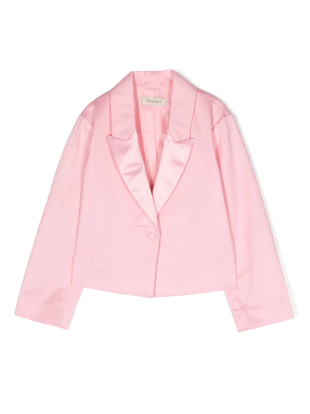 Пиджак с логотипом Twinset Kids, розовый
Пиджак с логотипом Twinset Kids, розовый