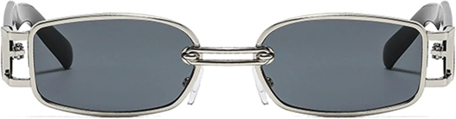 Женские солнцезащитные очки Bullabulling, маленькие квадратные, в стиле панк, модные дизайнерские очки для женщин 90-х, узкие, для активного отдыха, Silvery
Женские солнцезащитные очки Bullabulling, маленькие квадратные, в стиле панк, модные дизайнерские очки для женщин 90-х, узкие, для активного отдыха, Silvery