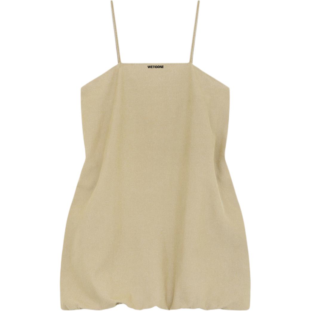 WE11DONE Женское бежевое платье-комбинация
WE11DONE Женское бежевое платье-комбинация