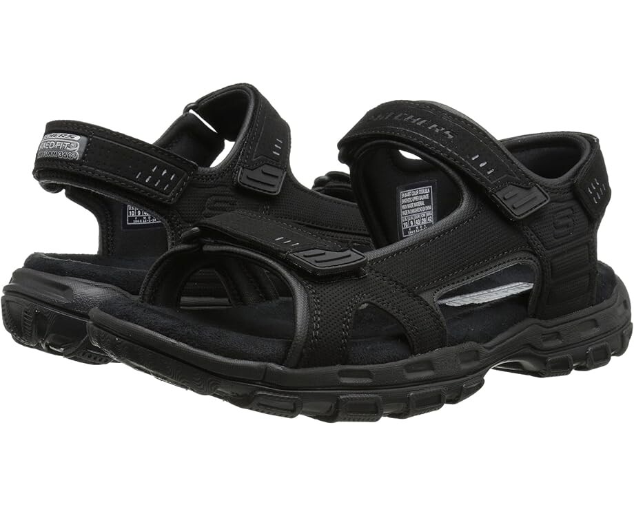 Сандалии SKECHERS Gander Louden, черный 
Сандалии SKECHERS Gander Louden, черный