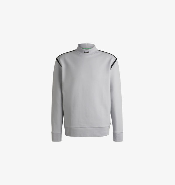 Свитшот из хлопковой смеси с прорезиненной отделкой и полосками Boss, мультиколор
Свитшот из хлопковой смеси с прорезиненной отделкой и полосками Boss, мультиколор
