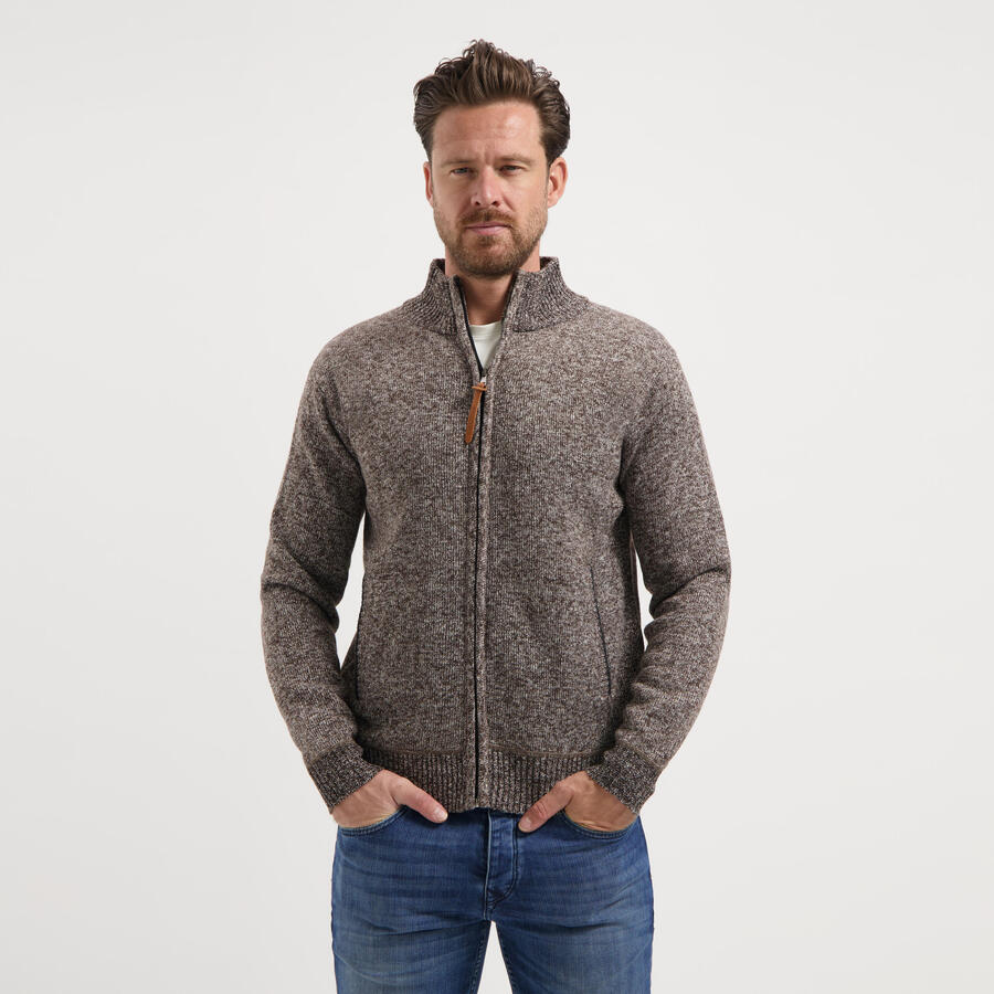 Мужская флисовая куртка-кардиган MGO Philip, коричневая
Мужская флисовая куртка-кардиган MGO Philip, коричневая