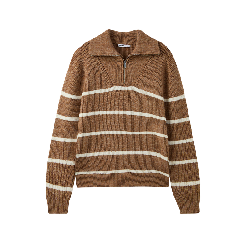 Свитер Unisex Lapel Moderate SPAO, красный коричневый
Свитер Unisex Lapel Moderate SPAO, красный коричневый