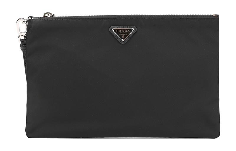 PRADA Saffiano переработанный нейлон с коровьей кожей косметичка портфель ручная кладь большая мужская черная
PRADA Saffiano переработанный нейлон с коровьей кожей косметичка портфель ручная кладь большая мужская черная