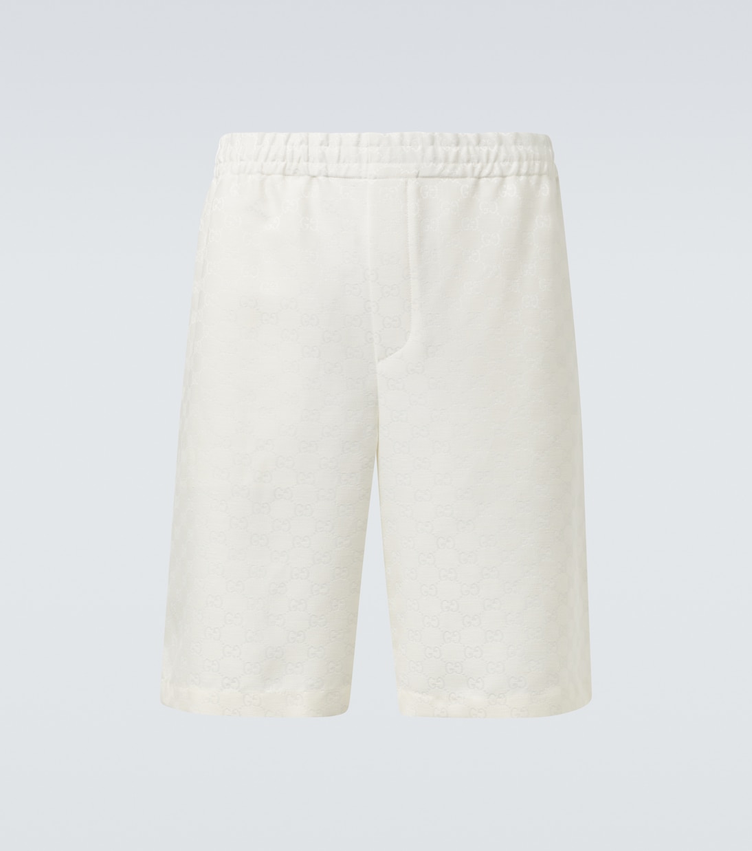 GG шорты из смесового льна Gucci, белый
GG шорты из смесового льна Gucci, белый