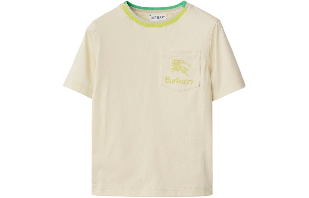 Футболка детская Burberry, кремово-салатовый
Футболка детская Burberry, кремово-салатовый