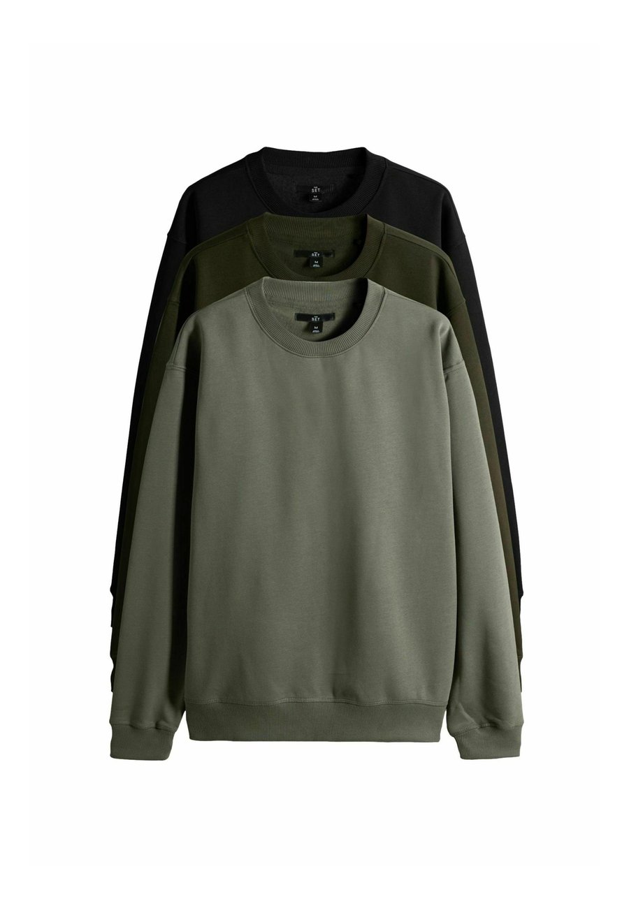 Толстовка THE SET 3 PACK, Black Green/Black
Толстовка THE SET 3 PACK, Black Green/Black