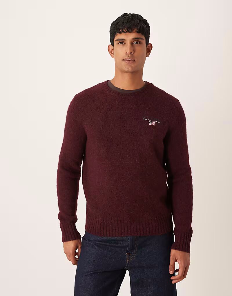 Толстовка с длинными рукавами и логотипом красного цвета Polo Ralph Lauren
Толстовка с длинными рукавами и логотипом красного цвета Polo Ralph Lauren