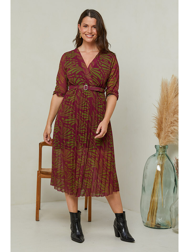 Платье Curvy Lady, цвет Bordeaux/Grün
Платье Curvy Lady, цвет Bordeaux/Grün