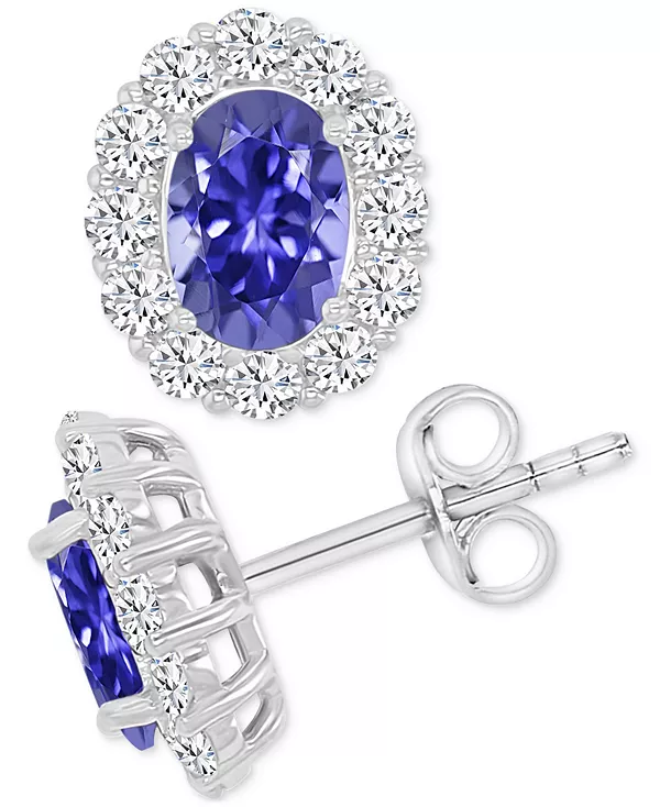 Серьги-Гвоздики с овальным венцом из зеленого кубического циркония из стерлингового серебра Macy'S, tanzanite
Серьги-Гвоздики с овальным венцом из зеленого кубического циркония из стерлингового серебра Macy'S, tanzanite