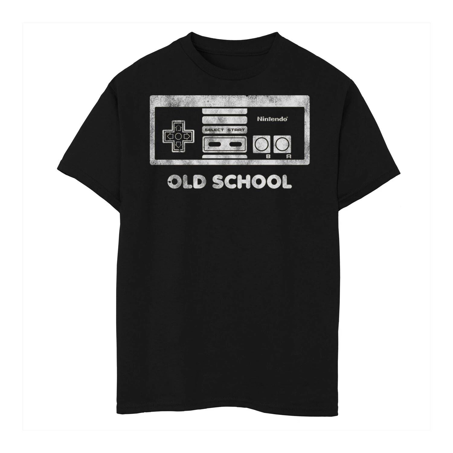 Футболка Old School с графическим рисунком для контроллера Nintendo NES для мальчиков 8–20 лет Licensed Character, черный
Футболка Old School с графическим рисунком для контроллера Nintendo NES для мальчиков 8–20 лет Licensed Character, черный