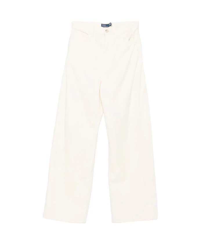 Брюки с широкими штанинами Polo Ralph Lauren, белый
Брюки с широкими штанинами Polo Ralph Lauren, белый