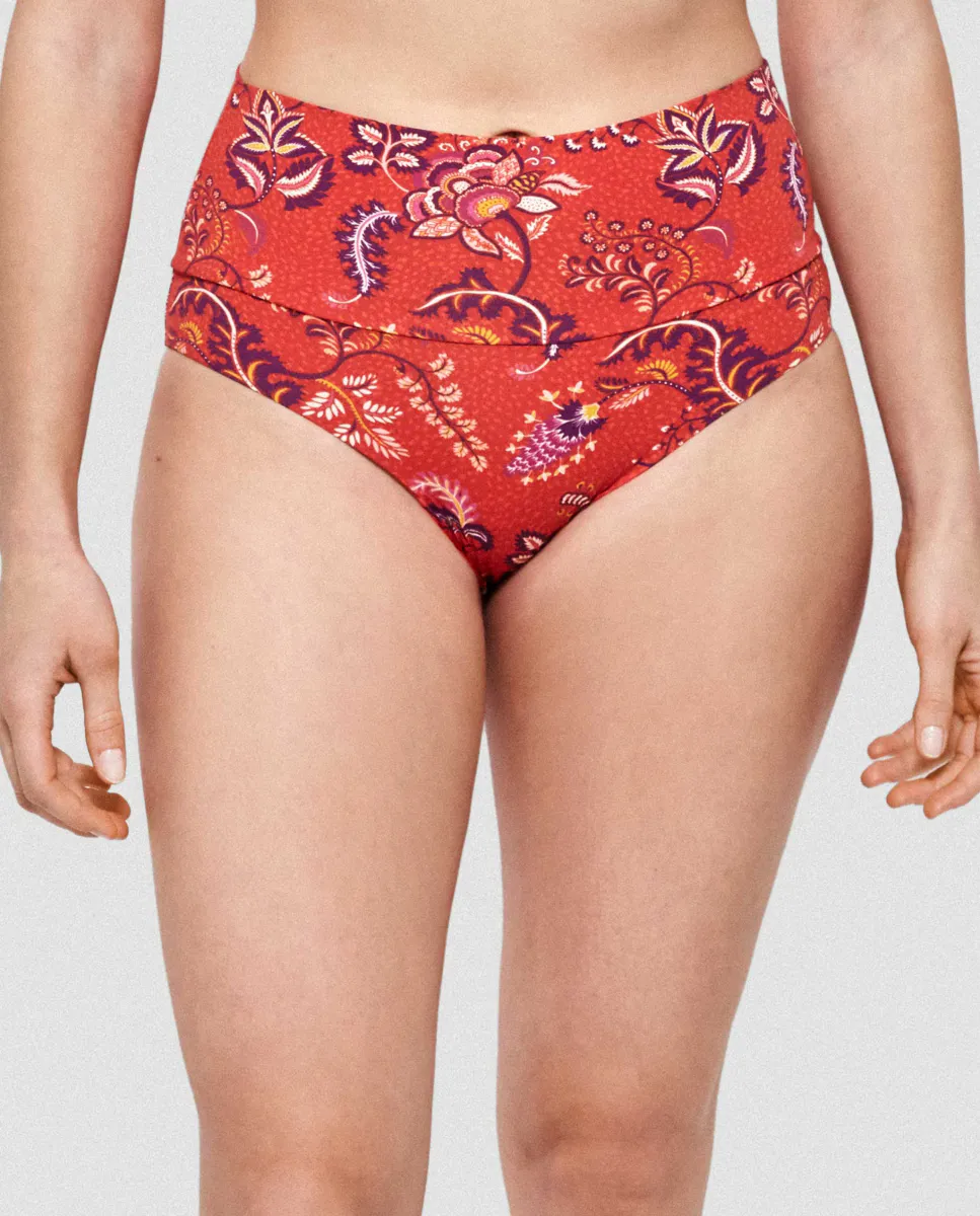 Многопозиционные плавки бикини из ткани с принтом Gisela, мультиколор
Многопозиционные плавки бикини из ткани с принтом Gisela, мультиколор