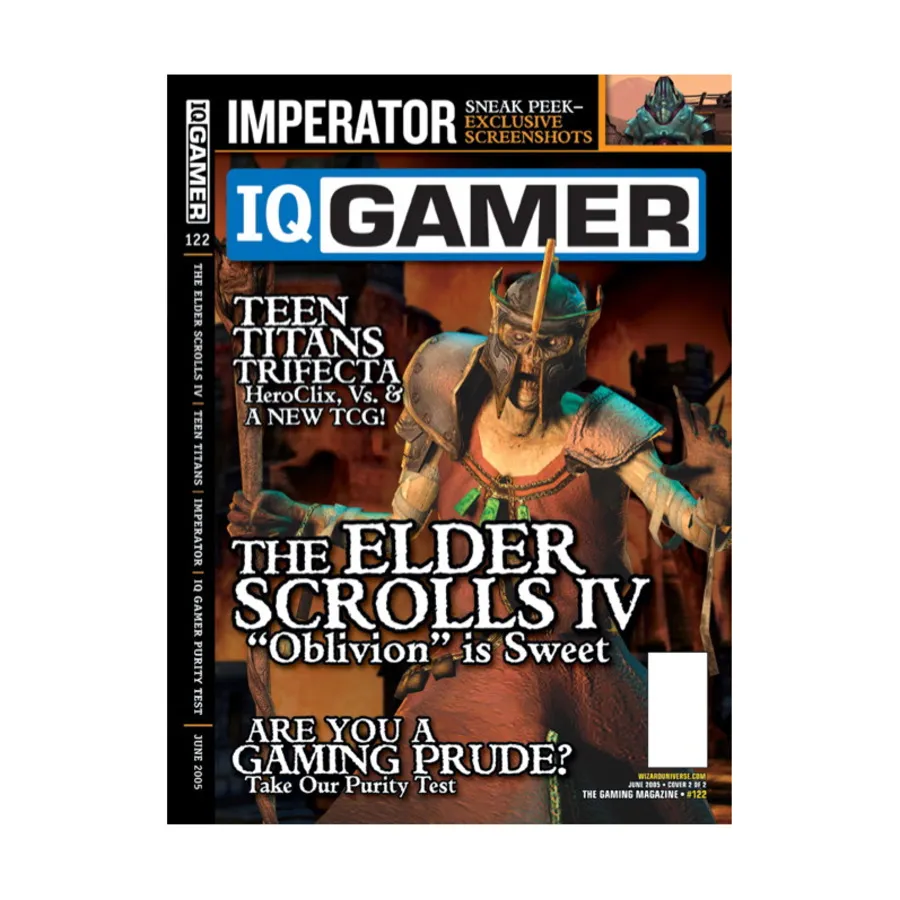 Журнал #122 "HeroClix, Vs., Exclusive Vs. Card", InQuest Gamer Magazine
Журнал #122 "HeroClix, Vs., Exclusive Vs. Card", InQuest Gamer Magazine