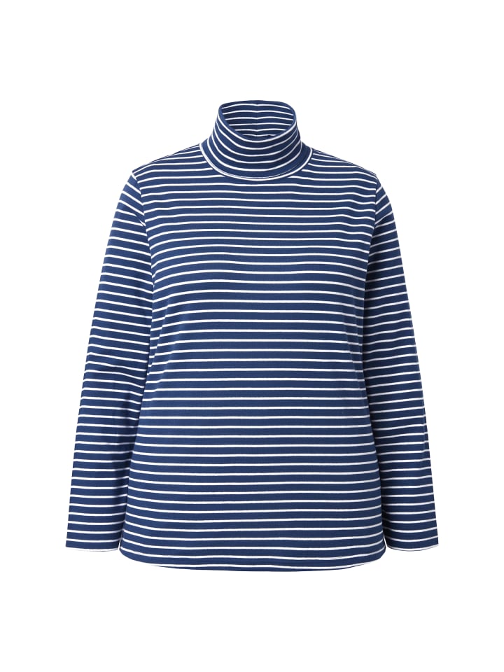 Рубашка темно-синего цвета Ulla Popken
Рубашка темно-синего цвета Ulla Popken