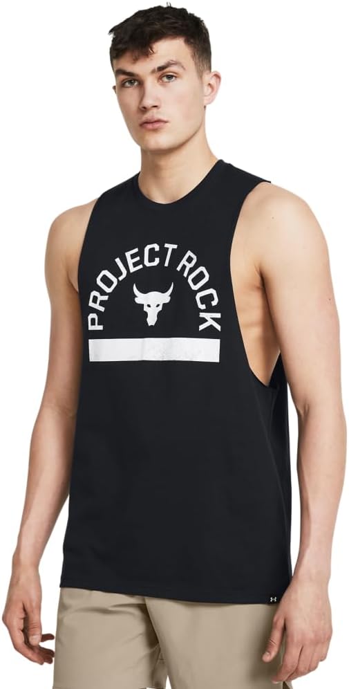 Футболка без рукавов с принтом «Rock Payoff» от Under Armour Mens, (001) Black/White, Белый, Футболка без рукавов с принтом «Rock Payoff» от Under Armour Mens, (001) Black/White
Футболка без рукавов с принтом «Rock Payoff» от Under Armour Mens, (001) Black/White, Белый, Футболка без рукавов с принтом «Rock Payoff» от Under Armour Mens, (001) Black/White