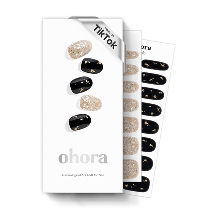 Рождественские полузастывшие гелевые полоски для ногтей Dazzling Night Ohora
Рождественские полузастывшие гелевые полоски для ногтей Dazzling Night Ohora