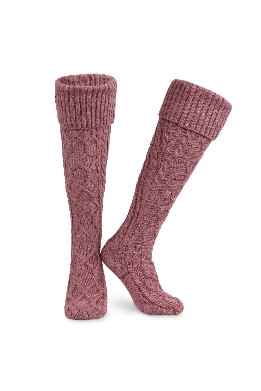 Носки до колена с косами CityComfort, розовый
Носки до колена с косами CityComfort, розовый