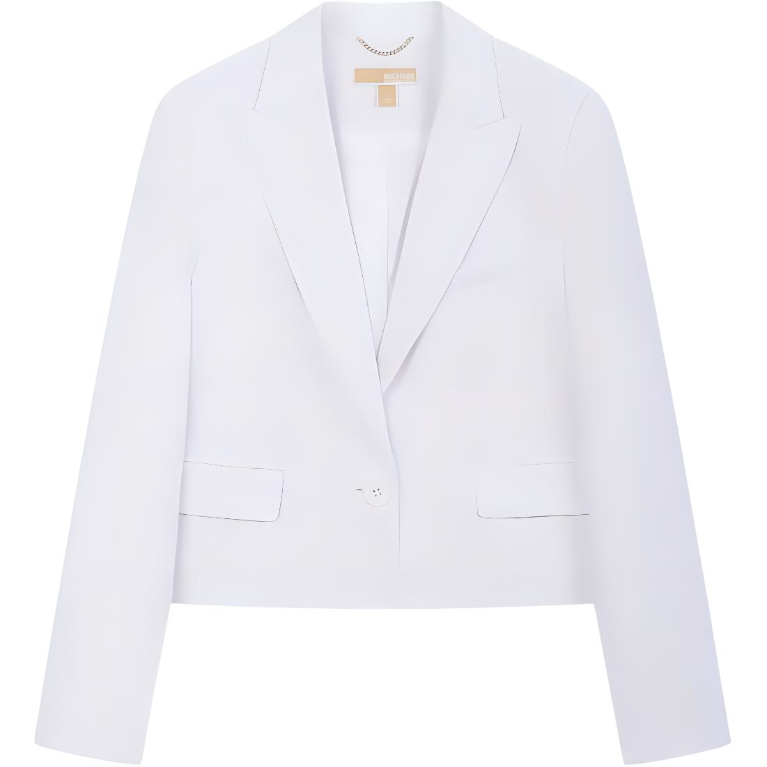 Пиджак деловой женский белый SS24 MICHAEL KORS
Пиджак деловой женский белый SS24 MICHAEL KORS