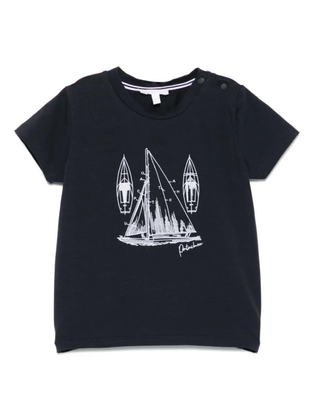 Футболка с вышивкой Patachou, синий
Футболка с вышивкой Patachou, синий