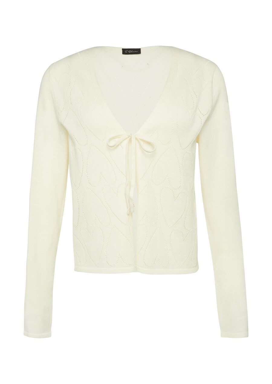 Вязаный кардиган s.Oliver BLACK LABEL, экрю
Вязаный кардиган s.Oliver BLACK LABEL, экрю