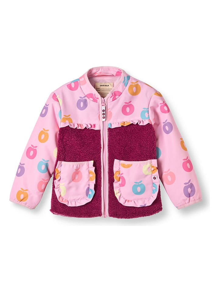 Флисовая куртка Яблоки розово-красного цвета Småfolk
Флисовая куртка Яблоки розово-красного цвета Småfolk