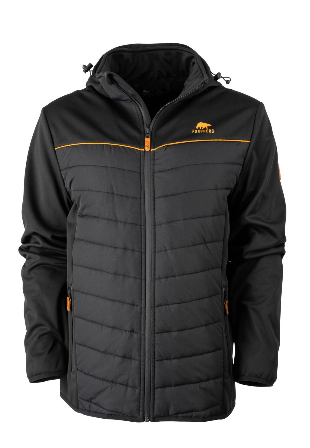 Зимняя куртка Mit Abnehmbarer Kapuze FORSBERG, черный 
Зимняя куртка Mit Abnehmbarer Kapuze FORSBERG, черный