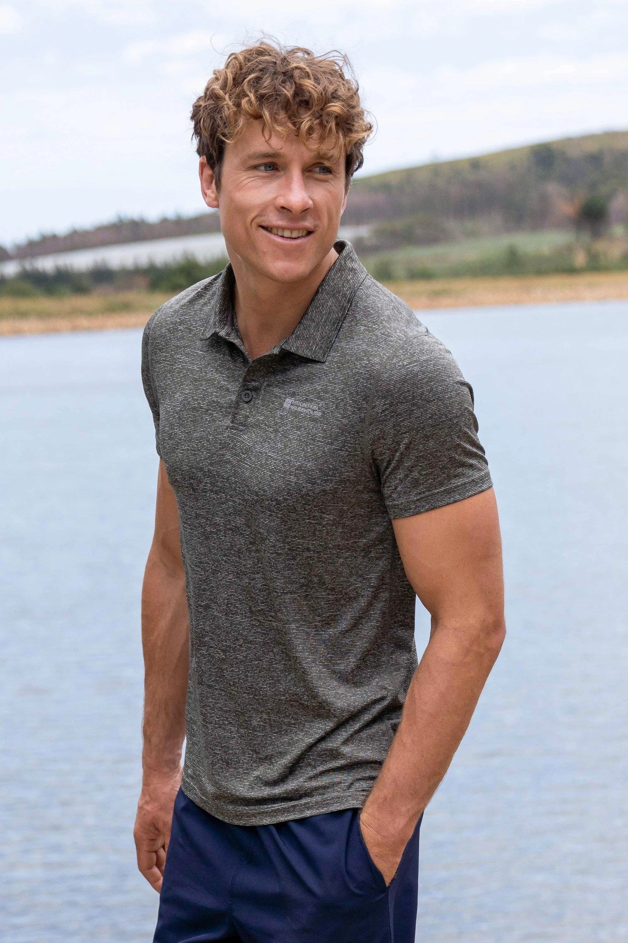 Легкая футболка-поло в полоску с короткими рукавами и защитой от ультрафиолета 'Agra' Mountain Warehouse, серый
Легкая футболка-поло в полоску с короткими рукавами и защитой от ультрафиолета 'Agra' Mountain Warehouse, серый