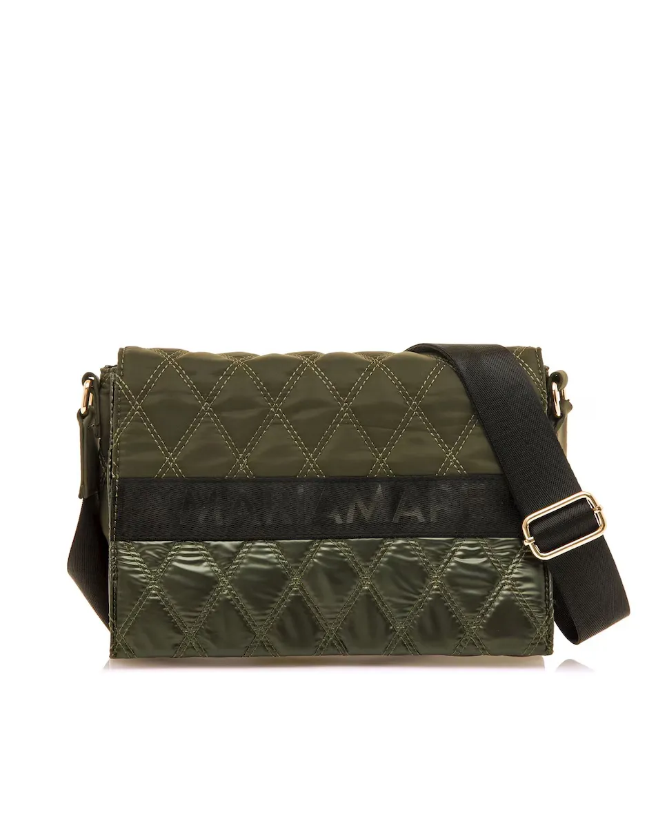 Женская сумка через плечо с клапаном и стеганой тканью Mariamare, зеленый
Женская сумка через плечо с клапаном и стеганой тканью Mariamare, зеленый