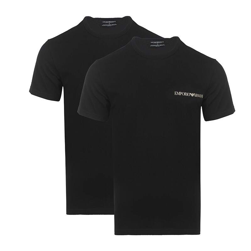 EMPORIO ARMANI Мужская футболка, Набор из 2 шт. (черный)
EMPORIO ARMANI Мужская футболка, Набор из 2 шт. (черный)