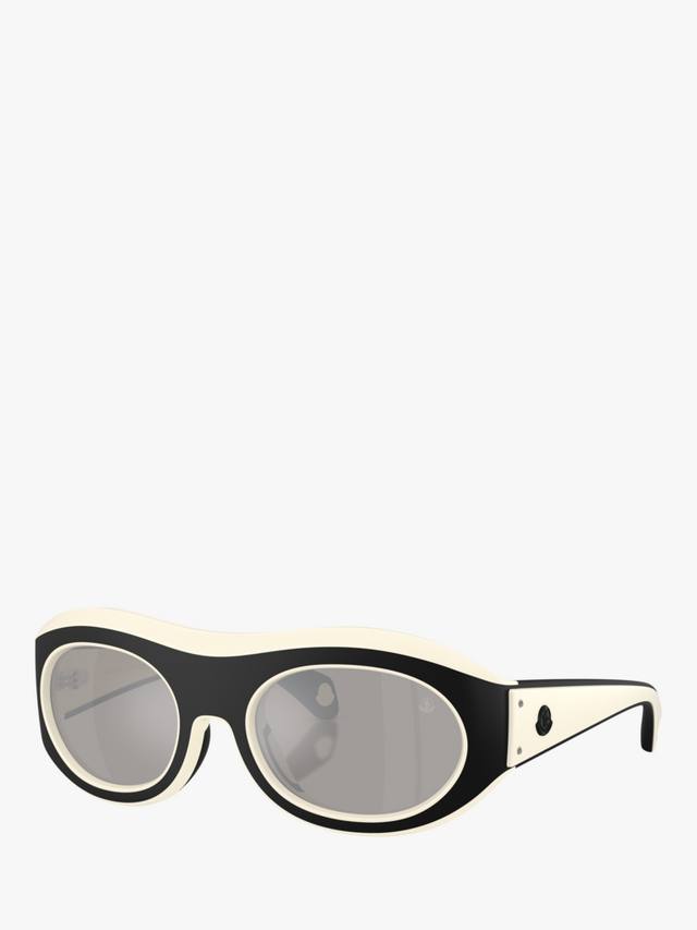 ME8015 унисекс овальные солнцезащитные очки Moncler, Butter/Black
ME8015 унисекс овальные солнцезащитные очки Moncler, Butter/Black