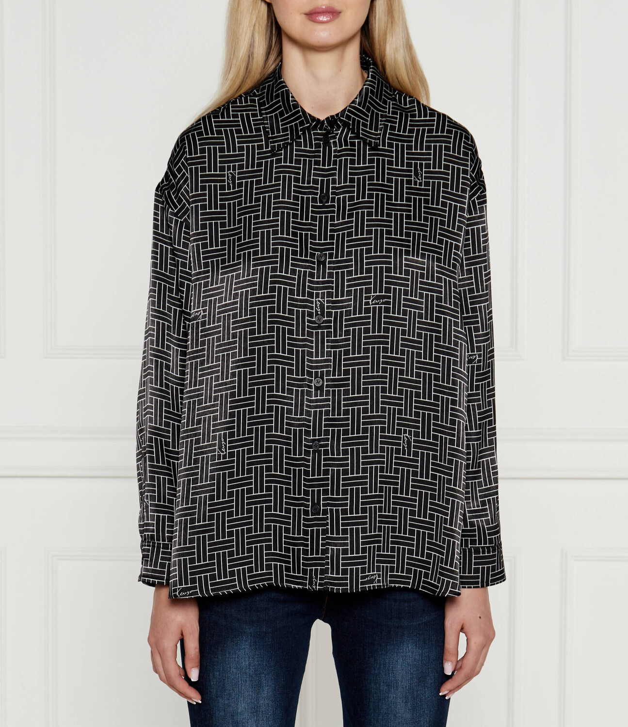 Рубашка Kenzo WEAVE Regular Fit, черный
Рубашка Kenzo WEAVE Regular Fit, черный