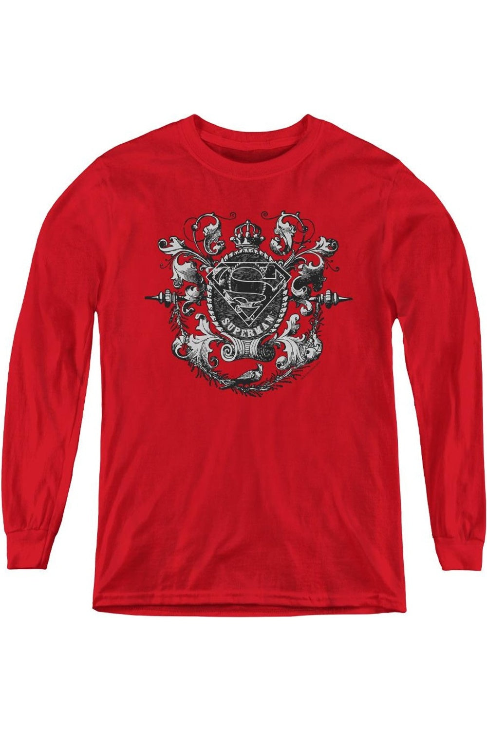 Футболка с длинным рукавом для детей "Superman: Да здравствует Супермен" Gildan, красный
Футболка с длинным рукавом для детей "Superman: Да здравствует Супермен" Gildan, красный