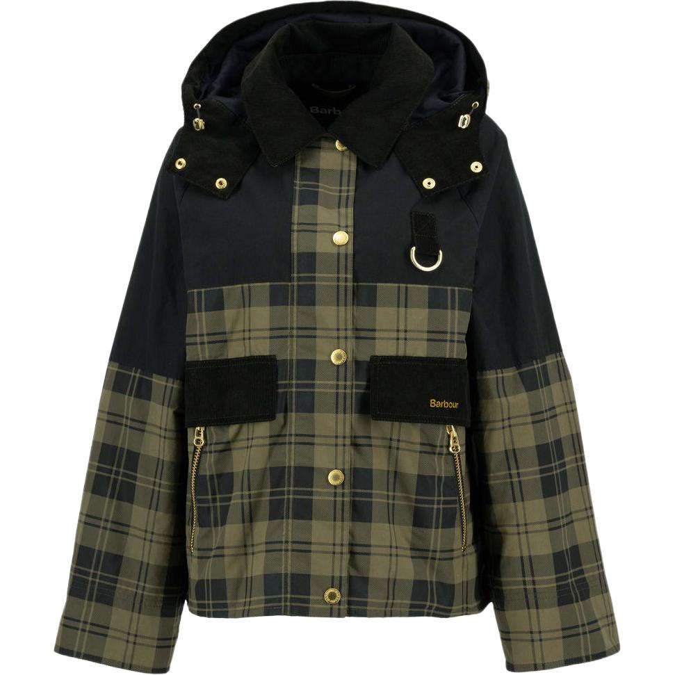 Куртка Elaine в клетку с застежкой-молнией спереди Barbour, темный зеленый
Куртка Elaine в клетку с застежкой-молнией спереди Barbour, темный зеленый