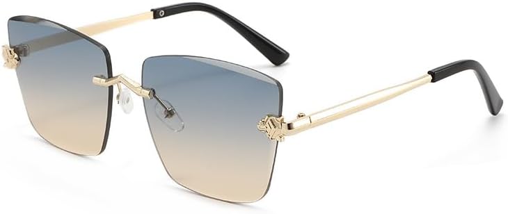 Солнцезащитные очки для мужчин и женщин - защита UV400 - увеличенные градиентные линзы, металлические петли, подходят для занятий спортом на открытом воздухе и вождения QWBSER, Golden Grey Tea
Солнцезащитные очки для мужчин и женщин - защита UV400 - увеличенные градиентные линзы, металлические петли, подходят для занятий спортом на открытом воздухе и вождения QWBSER, Golden Grey Tea