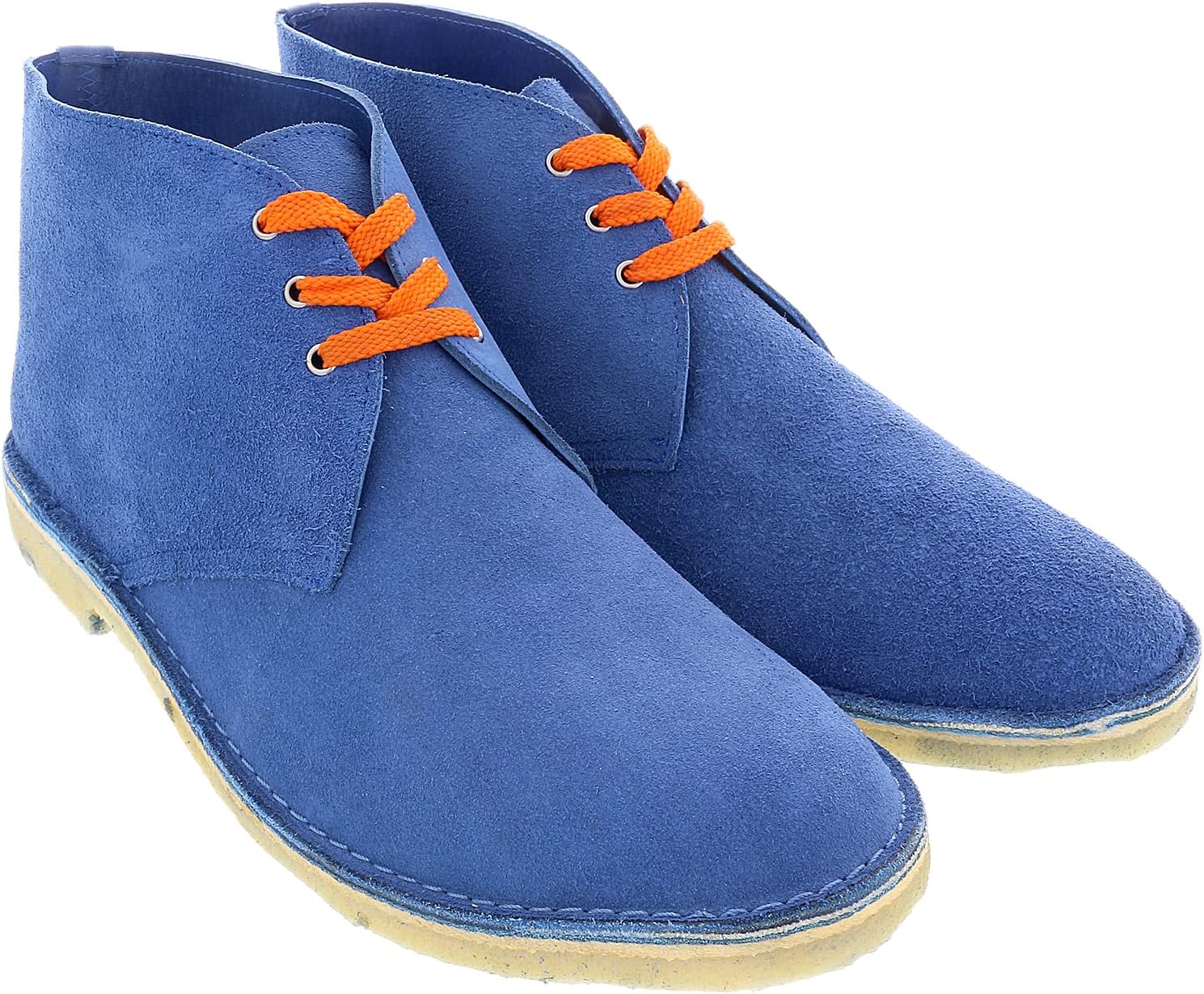 Туфли дерби Daniela Fargion из кожи с оранжевыми шнурками и отделкой синим замшем
Туфли дерби Daniela Fargion из кожи с оранжевыми шнурками и отделкой синим замшем