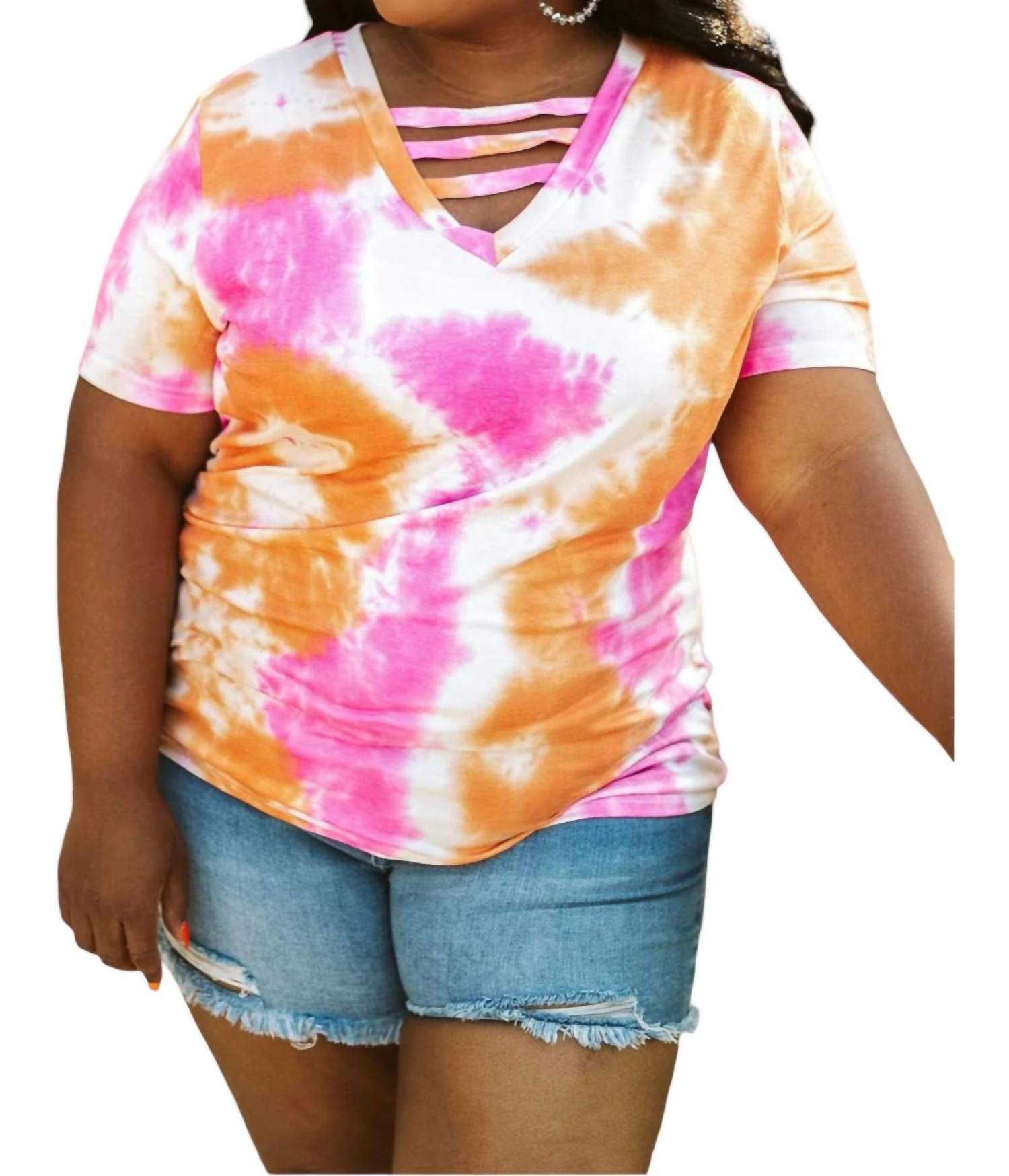 Футболка In The Morning - Plus In Multi-Colored Glitzy Girlz Boutique
Футболка In The Morning - Plus In Multi-Colored Glitzy Girlz Boutique