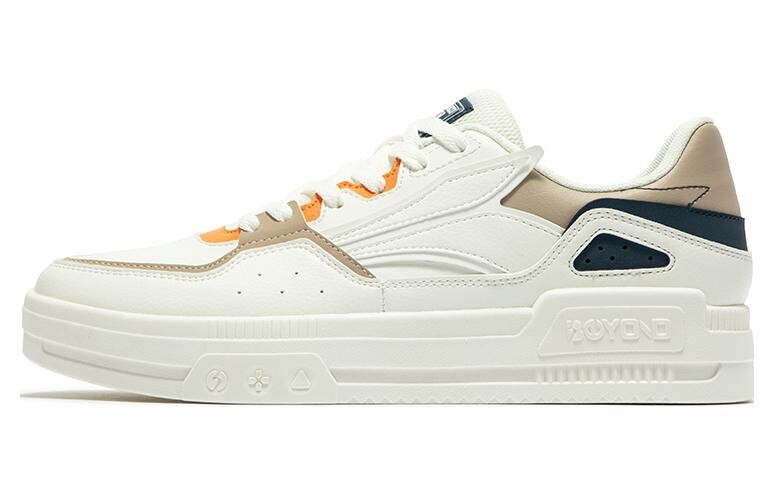 Кеды мужские, обувь для скейтбординга низкая белый/коричневый 361°
Кеды мужские, обувь для скейтбординга низкая белый/коричневый 361°