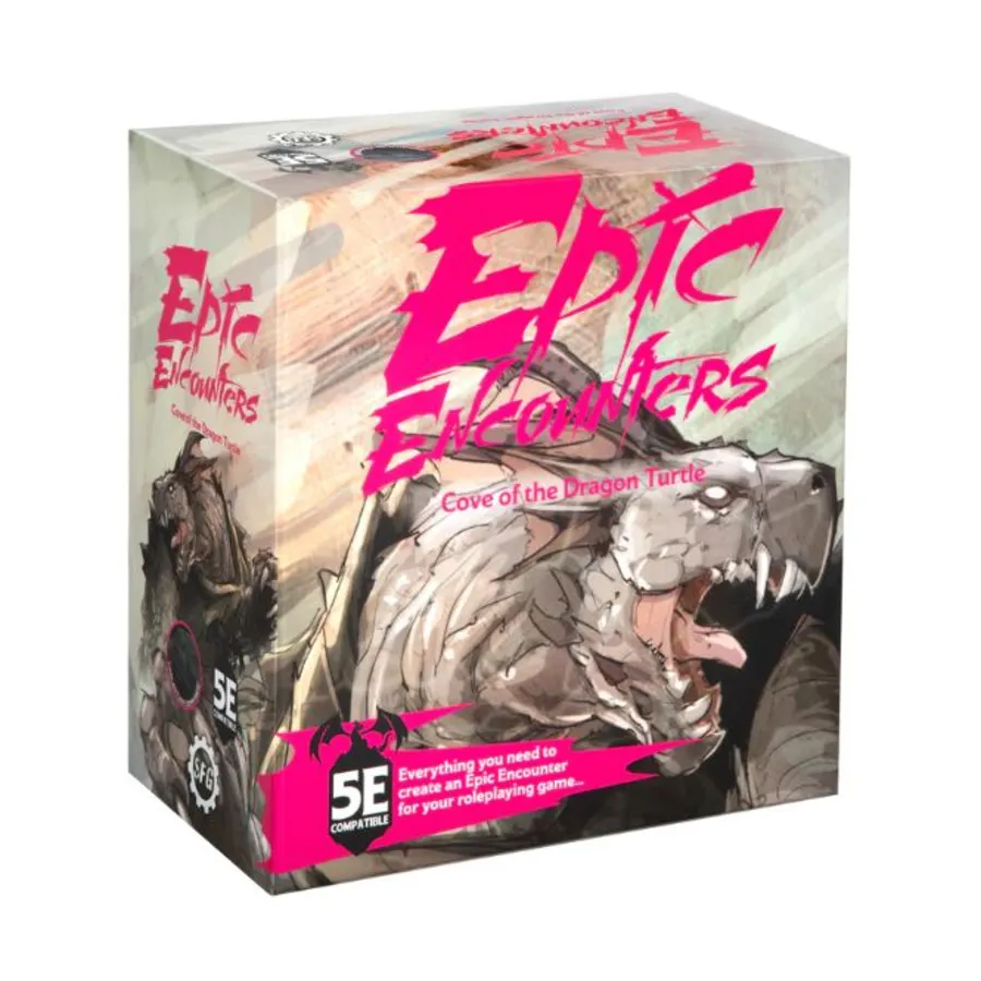 Бокс-сет Cove of the Dragon Turtle, Epic Encounters (Steamforged Games)
Бокс-сет Cove of the Dragon Turtle, Epic Encounters (Steamforged Games)